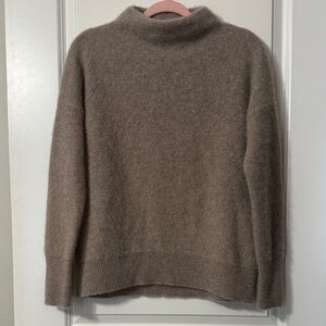 Vince Plush Cashmere Funnel Neck Sweater